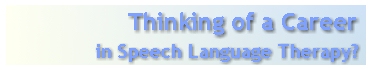 Speech Language Therapists in Private Practice